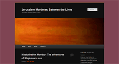Desktop Screenshot of jerusalemmortimer.com